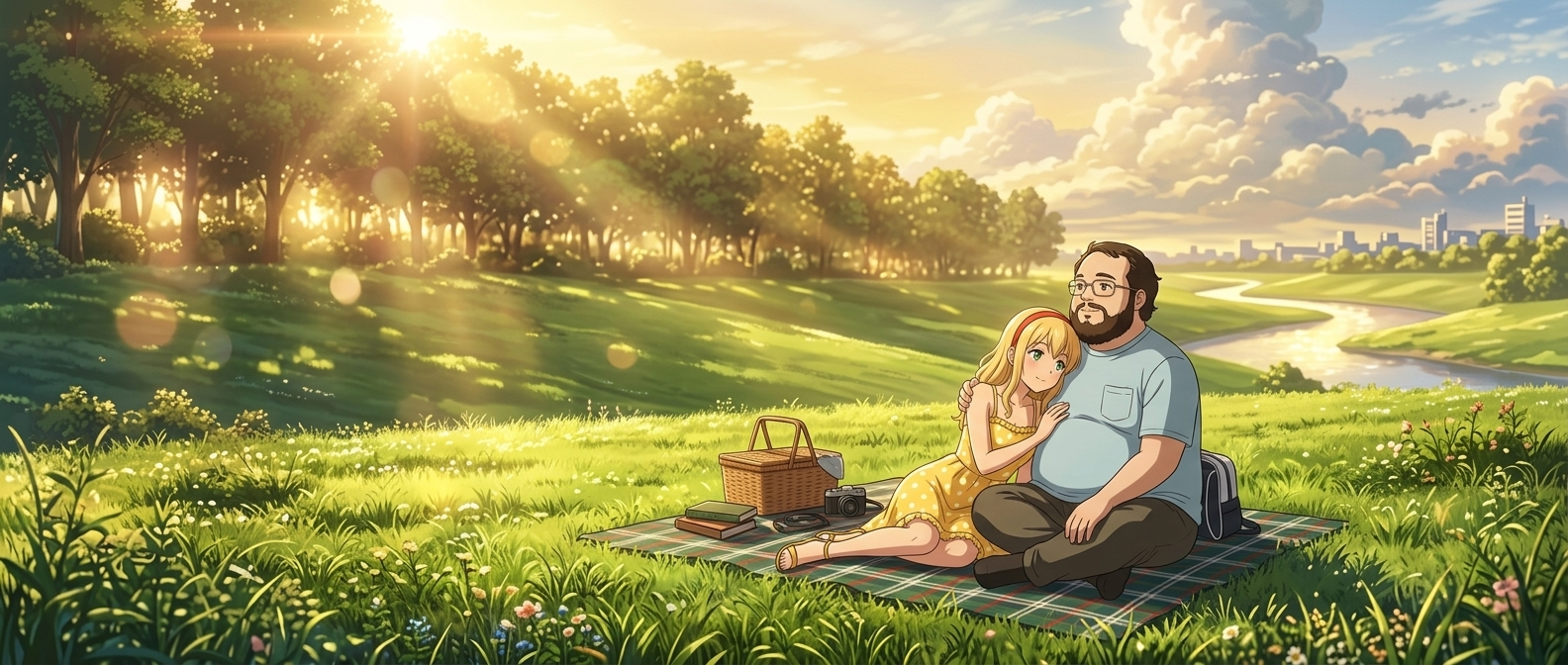 Anime Girlfriend Intelligence — golden hour